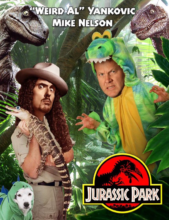 Jurassic Park 1993 RiffTrax Quiptracks triple audio 720p 10bit BluRay x265 HEVC budgetbits