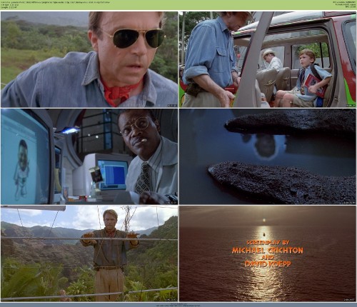 Jurassic Park 1993 RiffTrax Quiptracks triple audio 720p 10bit BluRay x265 HEVC budgetbits