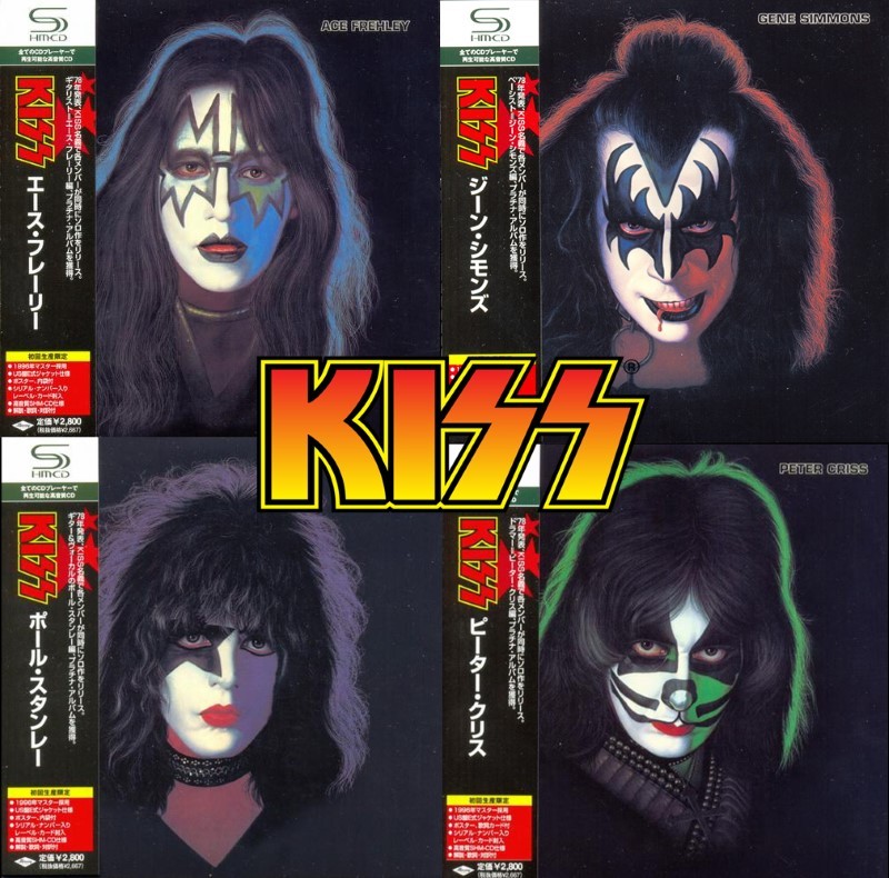 Kiss Solo Albums Japan Ed FLAC eNJoY iT
