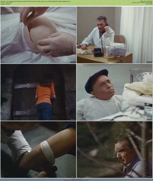 The Oozing Skull AKA Brain of Blood 1971 Cinematic Titanic triple audio 720p 10bit BluRay x265 budgetbits